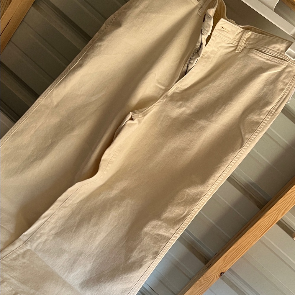 GAP Light Tan Wide-Leg Pants SOLD